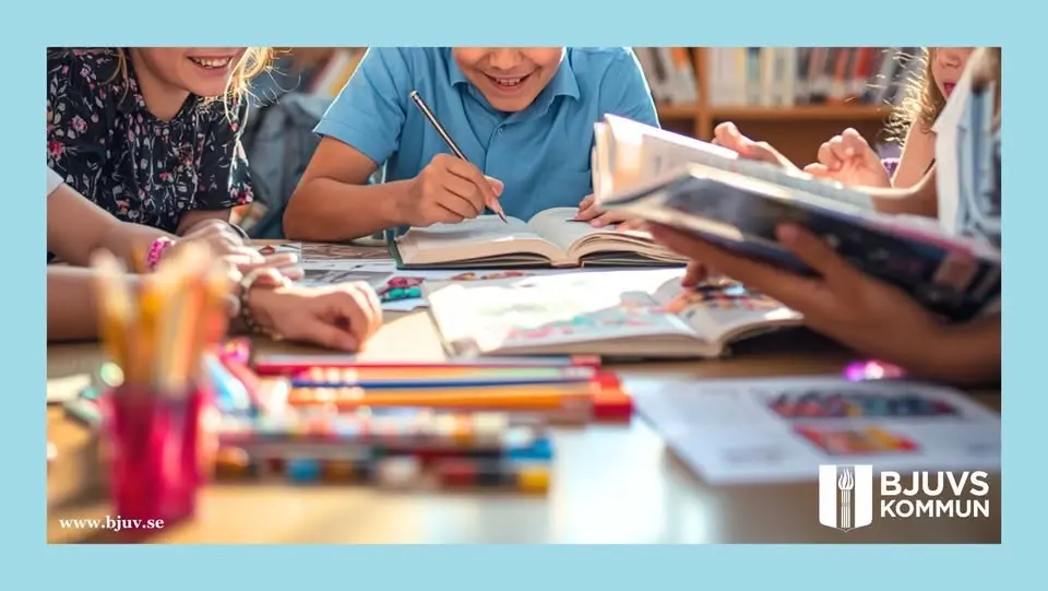Sommarkul med läsambassadörerna på Billesholms bibliotek