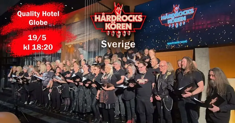 HÅRDROCKSKÖREN till Quality Globe Hotel!