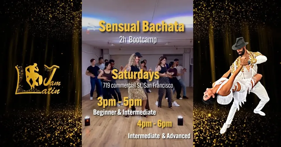 Sensual Bachata Class in SF ( Beginner, Intermediate, Advanced) 2h