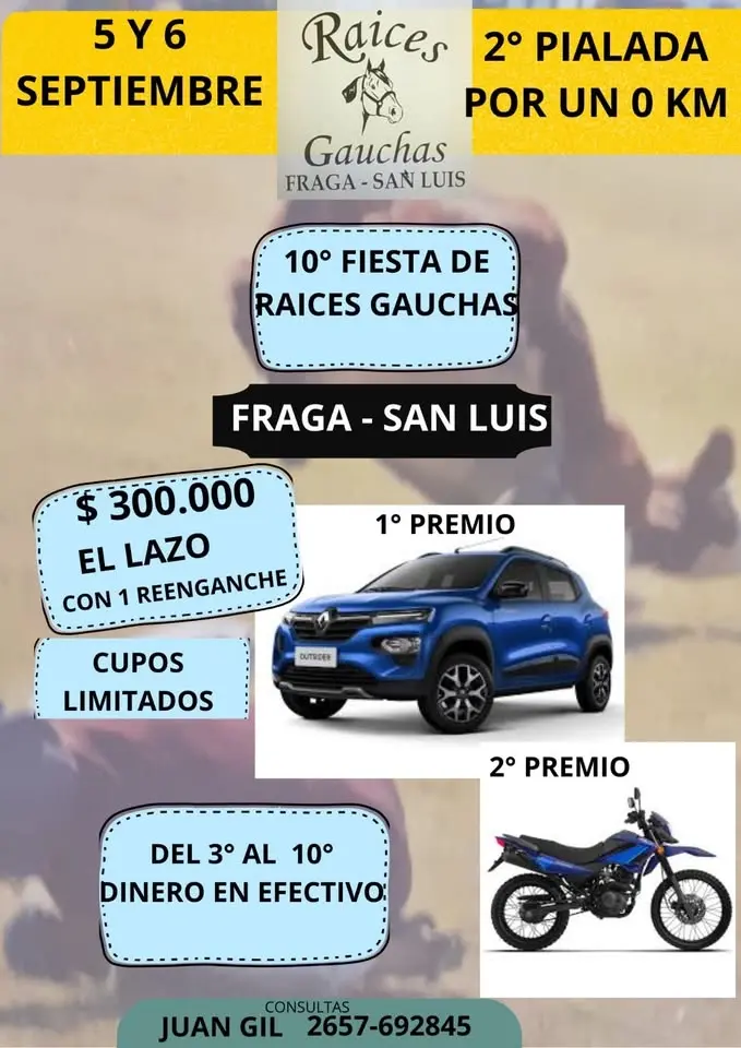 10ma fiesta de Raíces Gauchas 