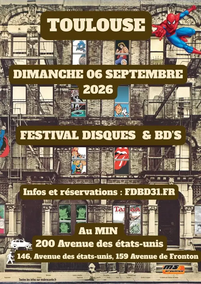 Festival Disques & BD'S Toulouse