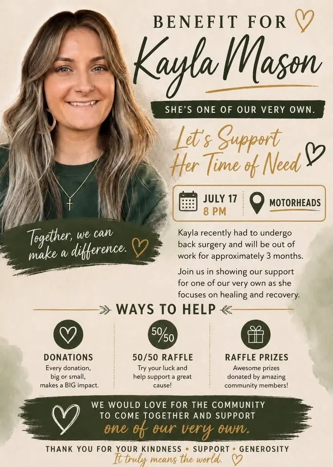Benefit for Kayla❤️