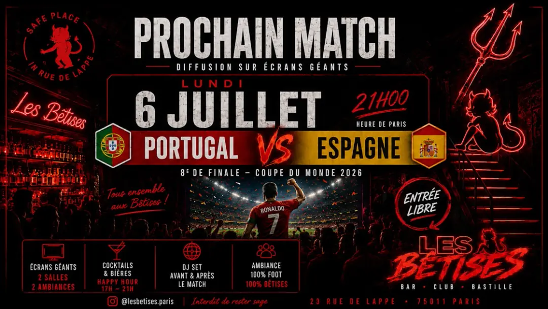 Portugal Vs Espagne - Coupe Du Monde 2026 @Les Bêtis…