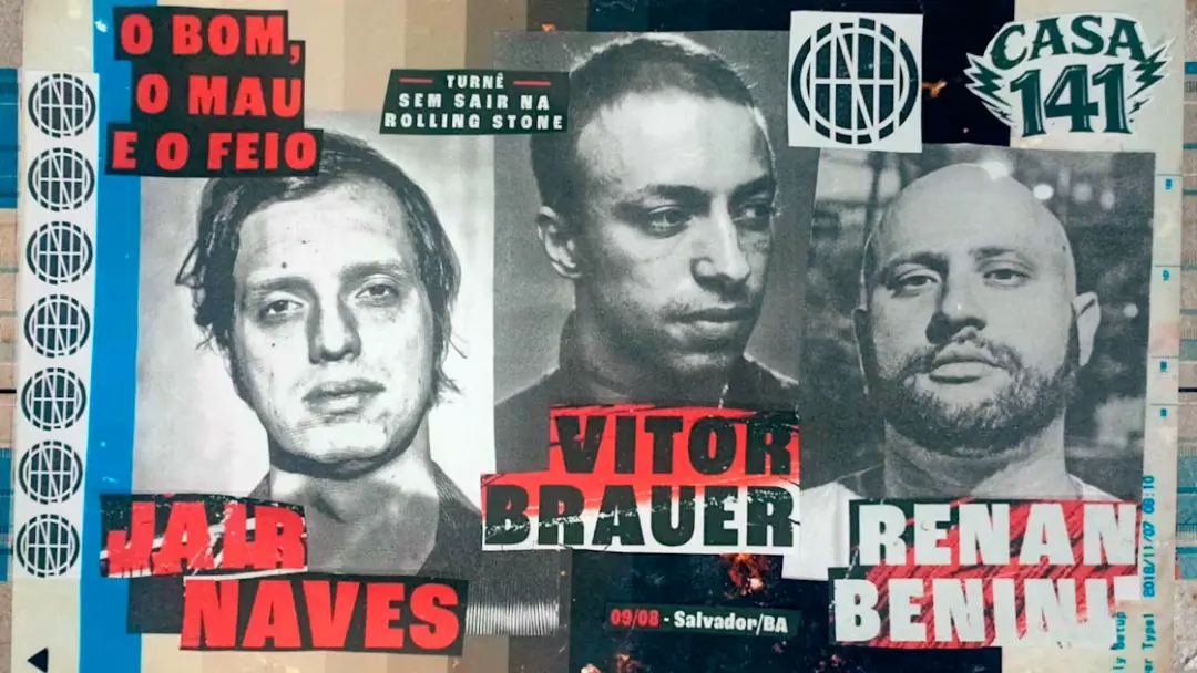 Jair Naves, Renan Benini E Vitor Brauer Em Salvador