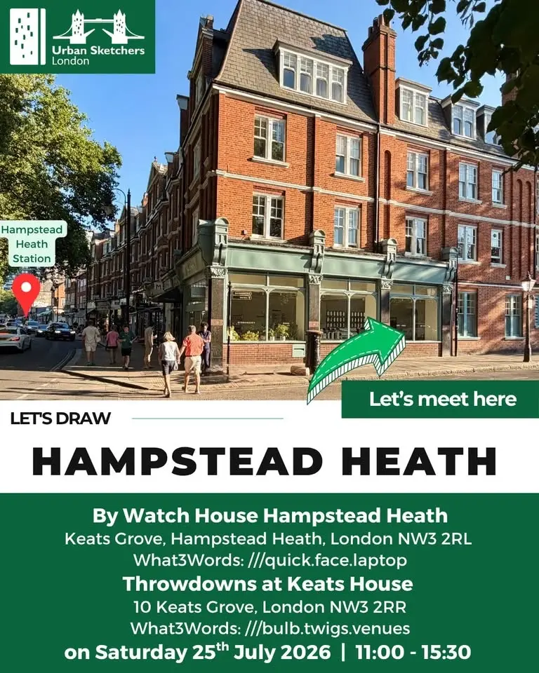 Let’s Draw Hampstead Heath