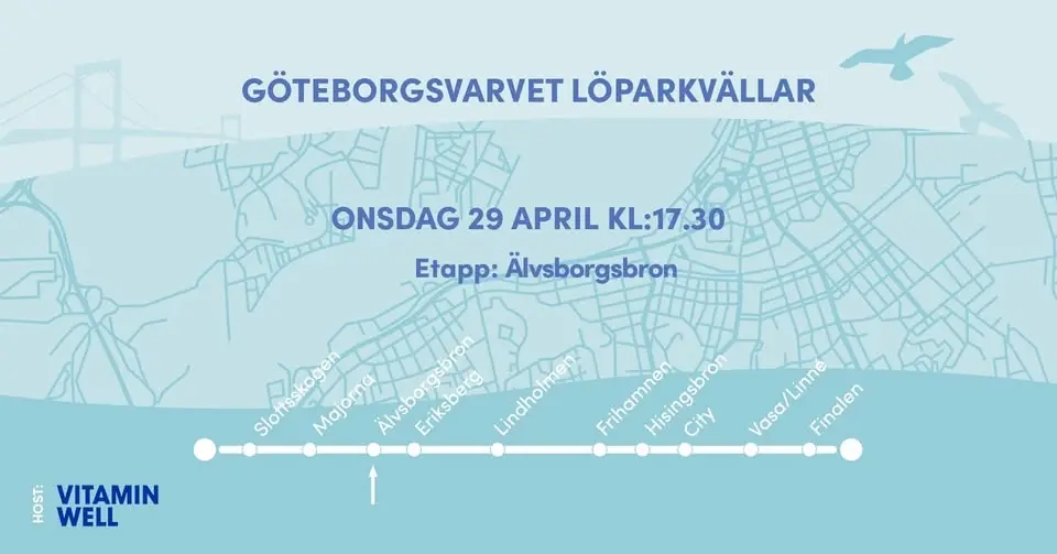 Göteborgsvarvet Löparkväll x Vitamin Well