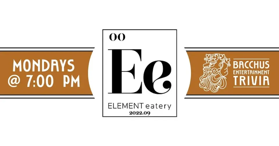 Element Eatery Trivia night!