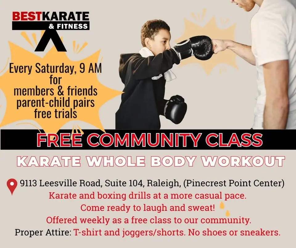 Free Community Class at Triangle's Best Karate