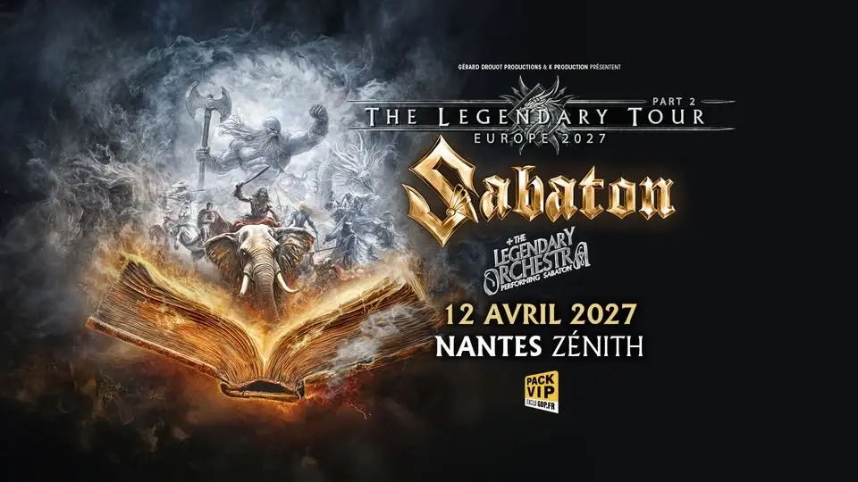 SABATON | NANTES | Zénith 