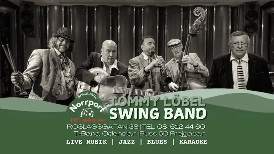 Tommy Löbel Swing Band (Torsdag 4 juni kl 19:00 - 22:00)
