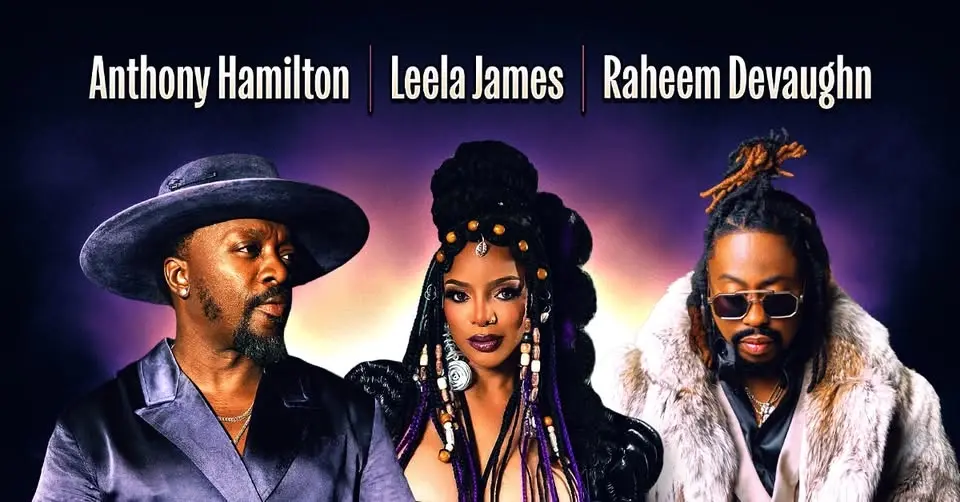 Anthony Hamilton, Leela James & Raheem Devaughn