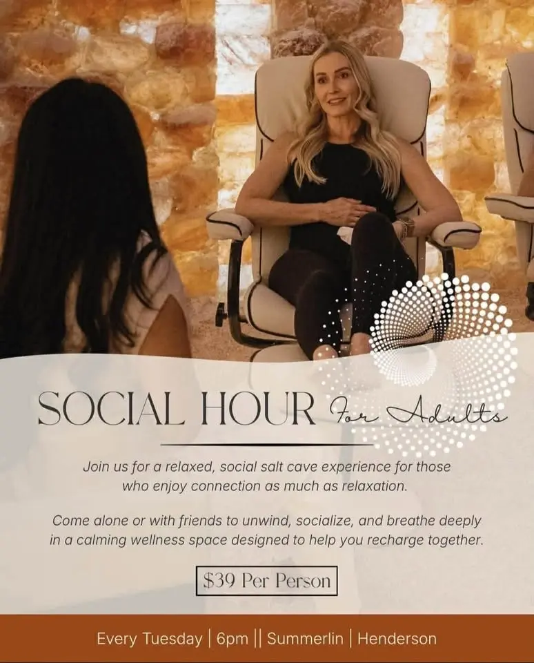 Social Hour In The Salt Cave