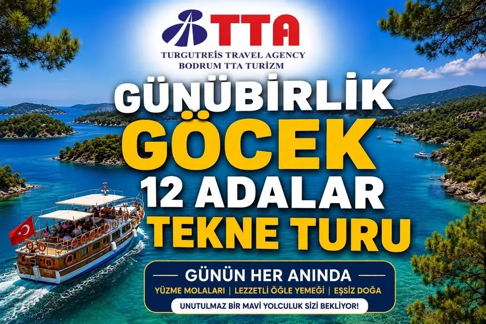 GÜNÜBİRLİK GÖCEK 12 ADALAR TEKNE TURU 🏞🚢