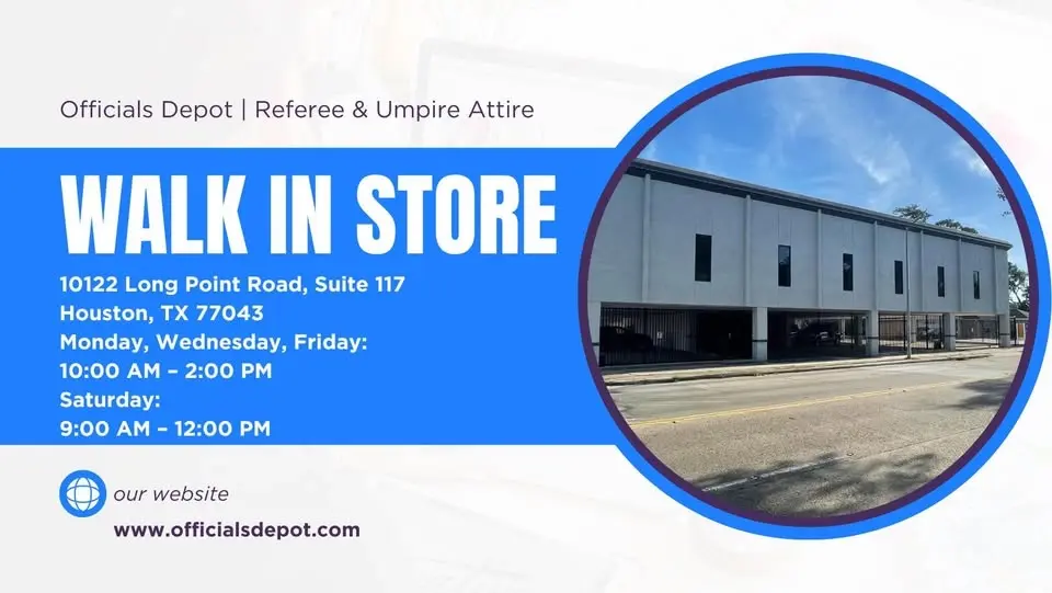 Store Opening - Umpire & Referee Attire