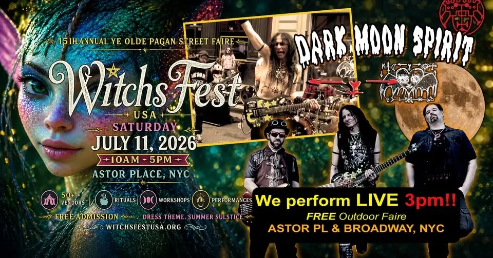 DARK MOON SPIRIT Performance at WitchsFest USA