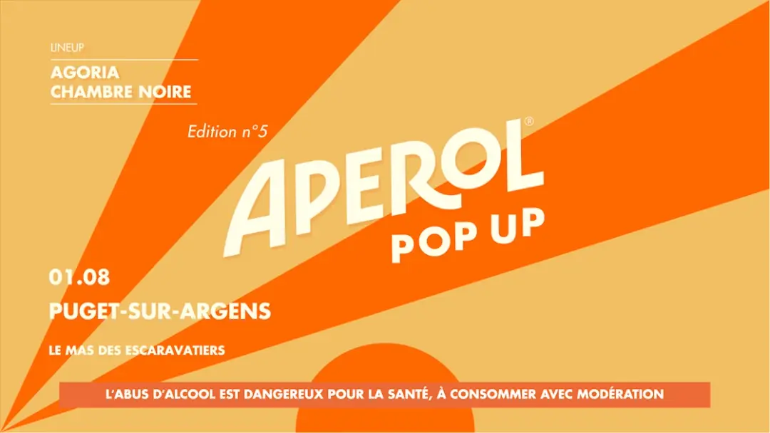Aperol Pop-Up - Édition N°5 – Puget-Sur-Argens - 1 Août 2026