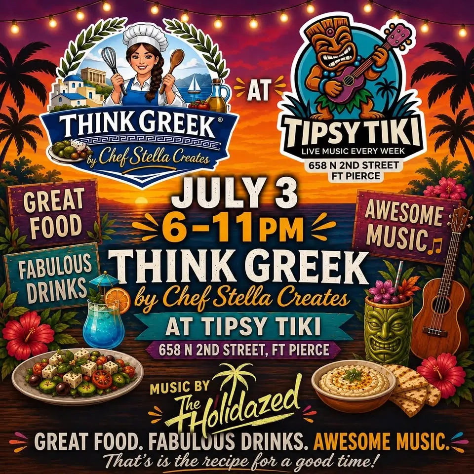 Think Greek at Tipsy Tiki