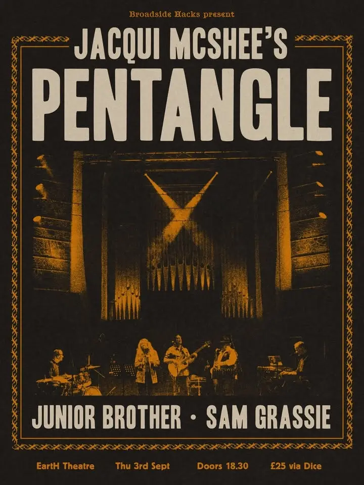 Jacqui McShee's Pentangle + Junior Brother, Sam Grassie