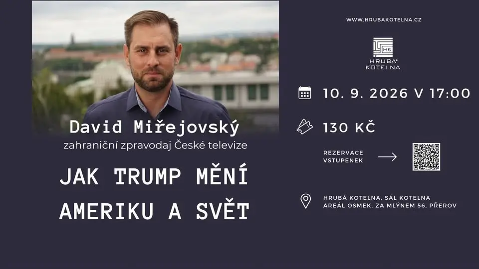 David Miřejovský: Jak Trump mění Ameriku (přednáška)