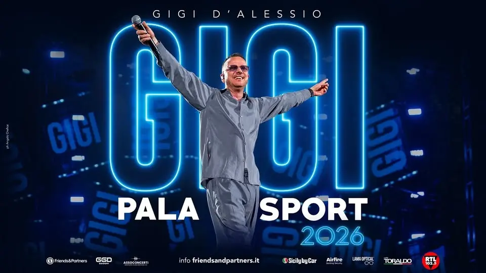 GIGI D'ALESSIO - PALASPORT 2026 // TORINO