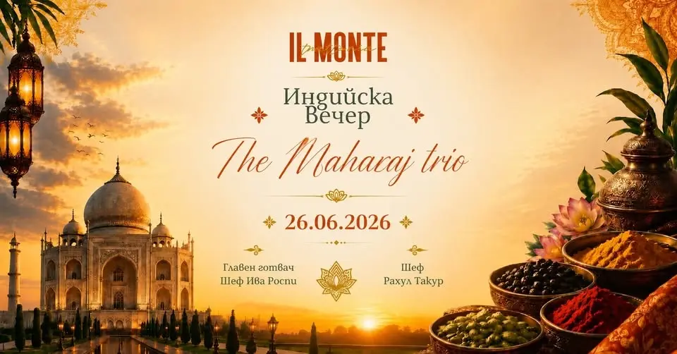 Вкусовете на Индия в Ил Монте с The Maharaj Trio