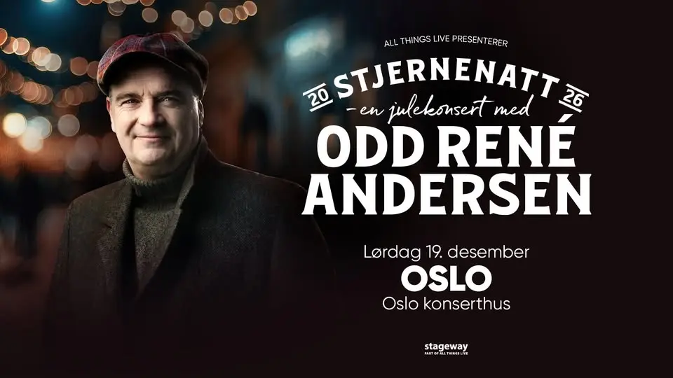 Stjernenatt – En julekonsert med Odd René Andersen // Oslo Konserthus