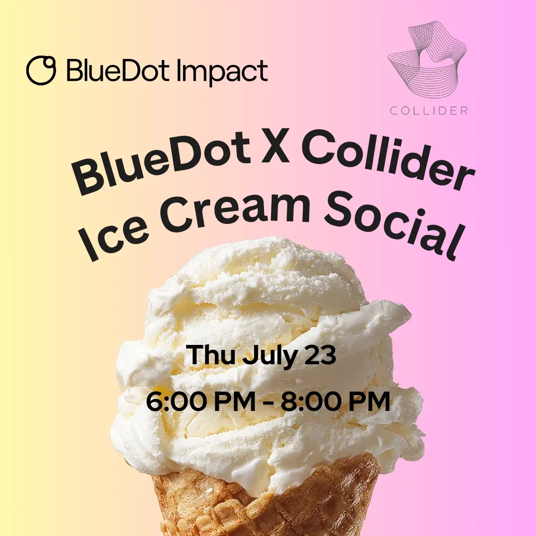 BlueDot X Collider Ice Cream Social