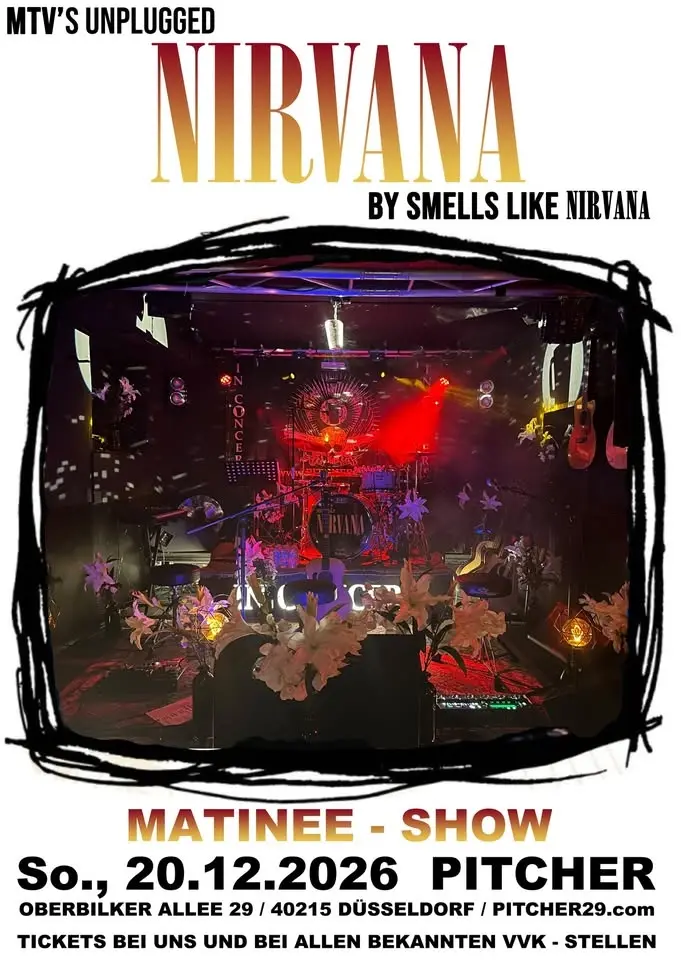 MTV´s UNPLUGGED NIRVANA by SMELLS LIKE NIRVANA - SUNDAY MATINEE