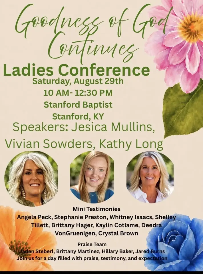 The Goodness of God Continues Ladies Conference  