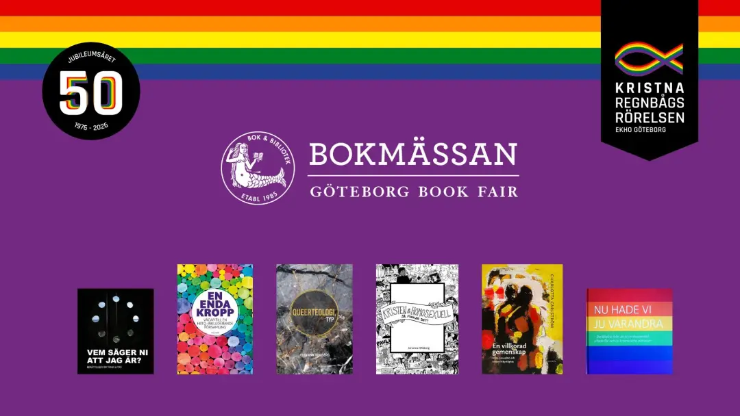 Bokmässan Göteborg med Kristna regnbågsrörelsen