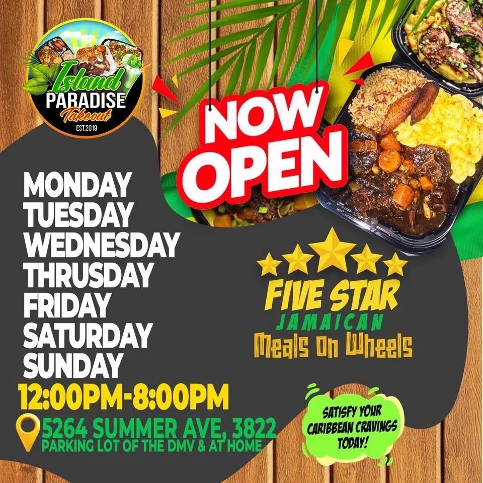 Island paradise takeout 