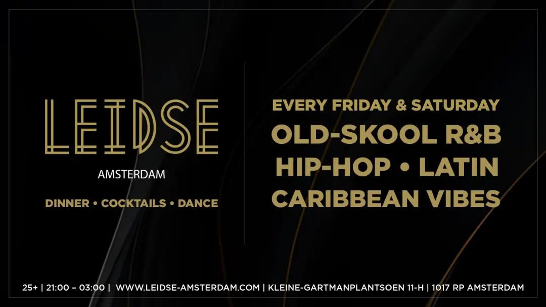 R&B • HIP-HOP • LATIN • CARIBBEAN VIBES