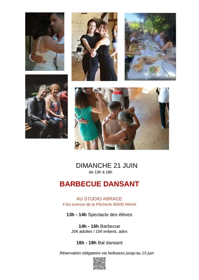 Barbecue dansant le 21 juin