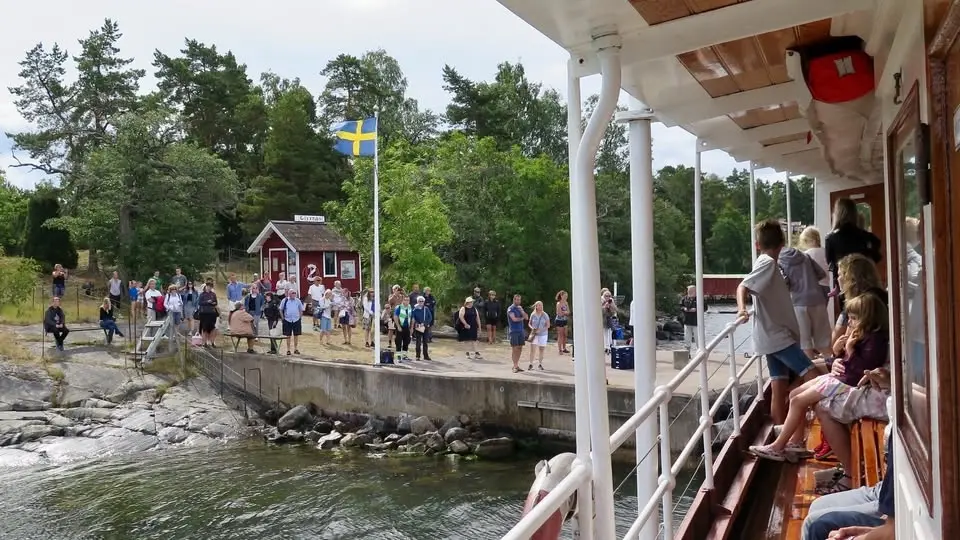 S/S Blidösund till Norrtälje via Blidösundet