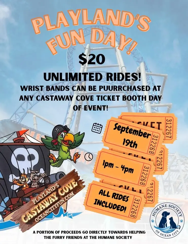 PLAYLAND’S CASTAWAY COVE FUNDAY!