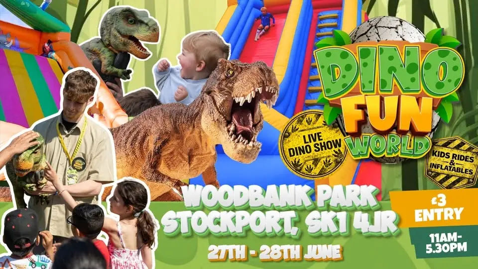 Dino Fun World - Woodbank Park, Stockport