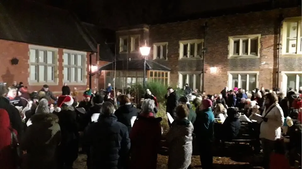 Christmas Carols in the Courtyard