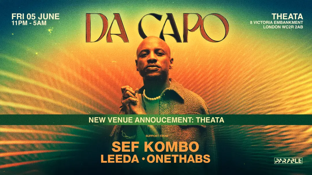 Da Capo, Sef Kombo at Theata