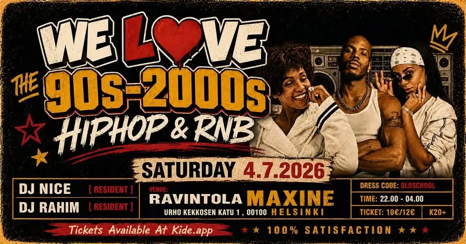 We L❤️ve The 90s-2000s HipHop & RnB At Maxine