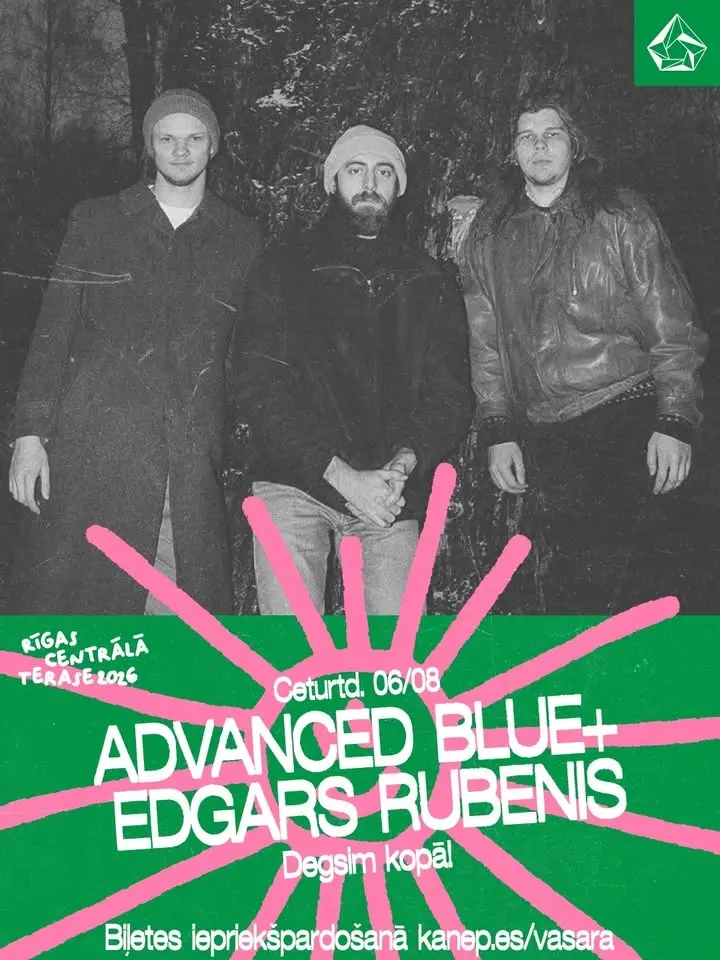 Koncerts: ADVANCED BLUE + EDGARS RUBENIS