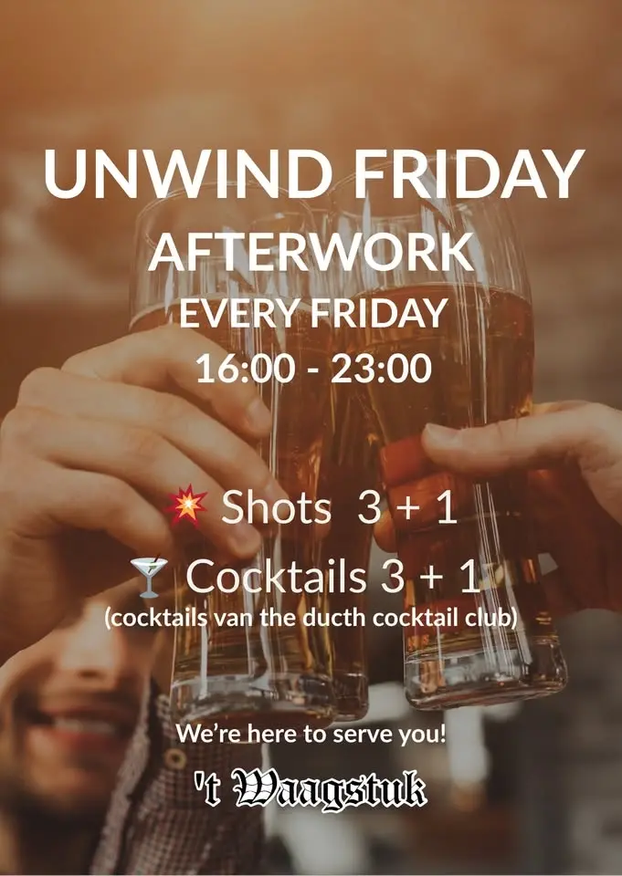 🍸 Unwind Friday - Afterwork 🍺