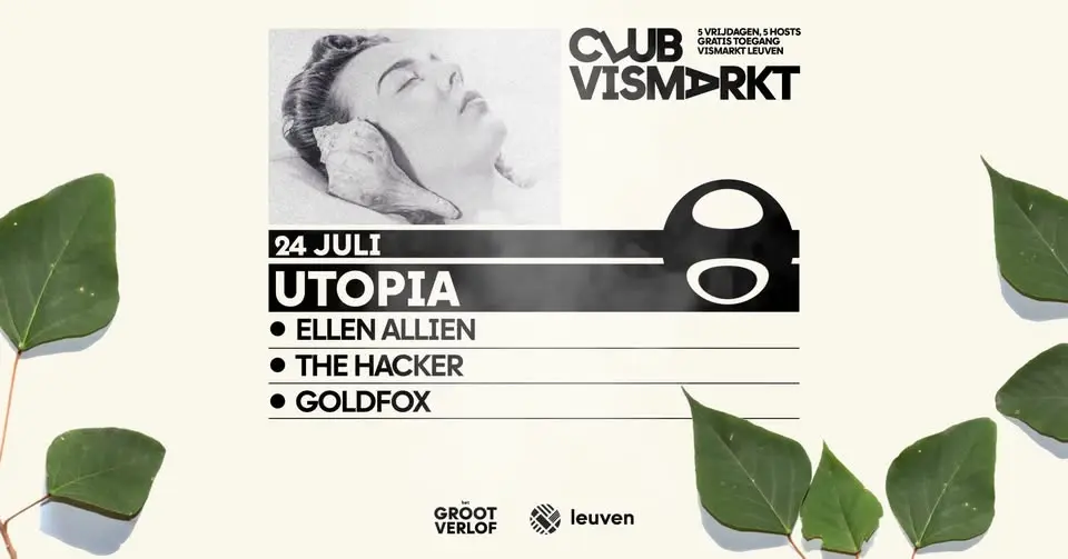 CLUB VISMARKT | Utopia with Ellen Allien, The Hacker, Goldfox