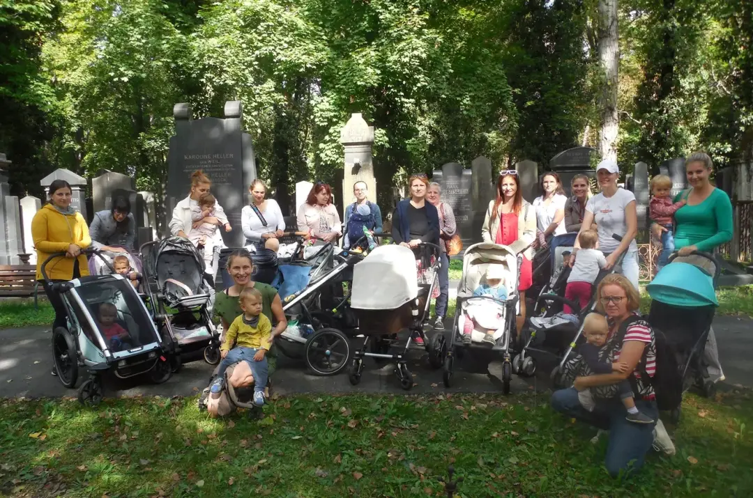 Žižkovské kočárkování – Riegrovy sady
