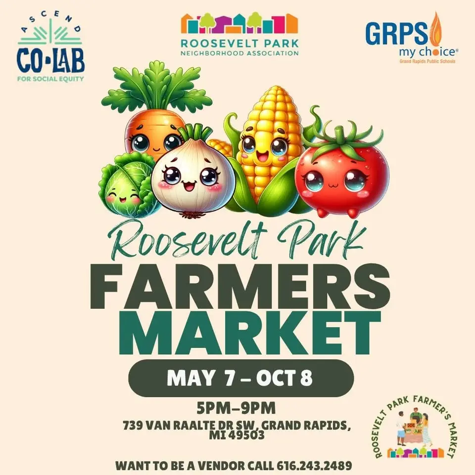Roosevelt Park Farmers Market - Mercado de agricultores de Roosevelt Park