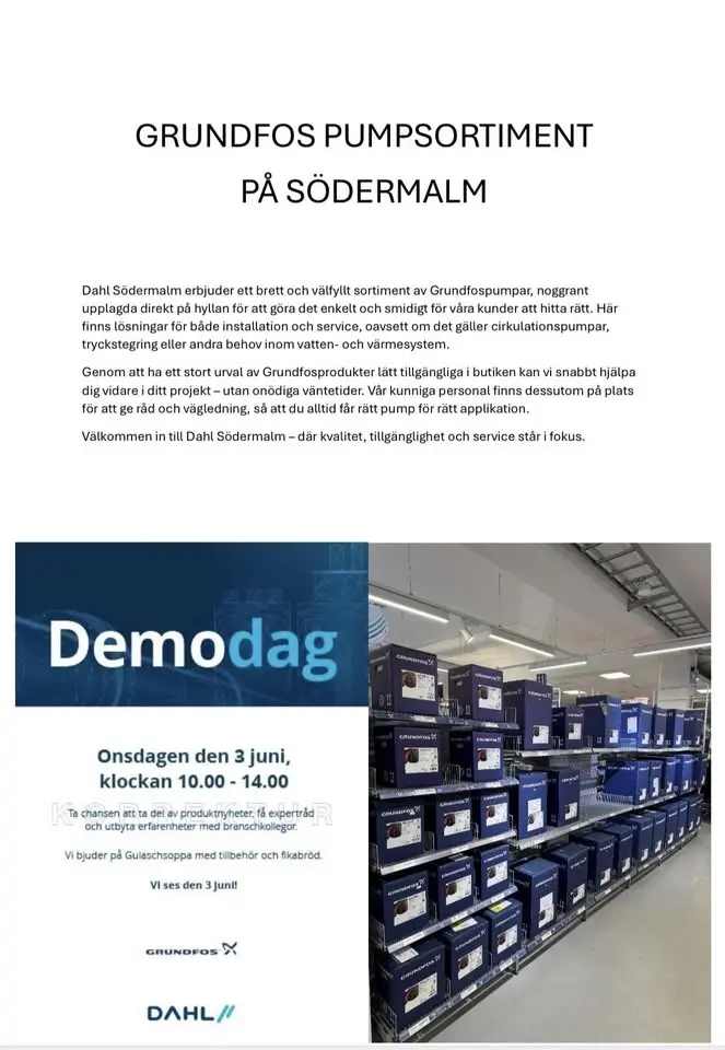 Demo Grundfos