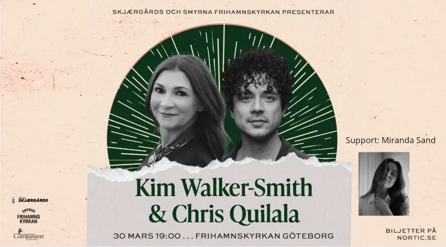 Kim Walker-Smith och Chris Quilala i Göteborg!