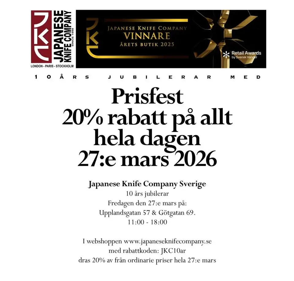 10 års jubileum