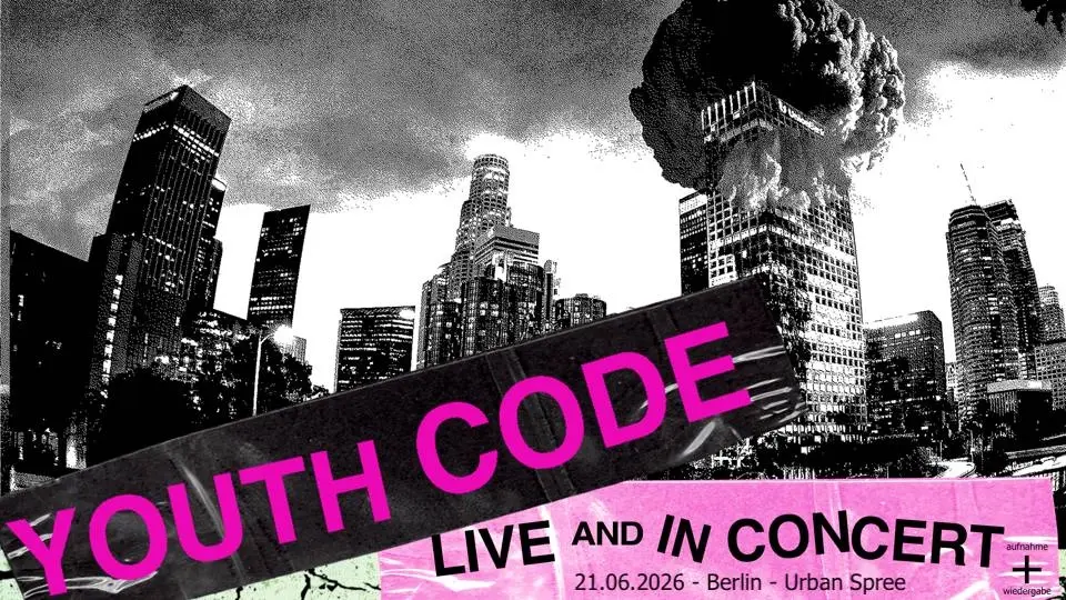 Youth Code + Jess Brett (+ NEW BEAT SUNDAY!) // Urban Spree, Berlin