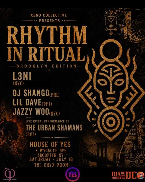 Rhythm In Ritual: L3ni, Dj Shango, Lil Dave, Jazzy Woo