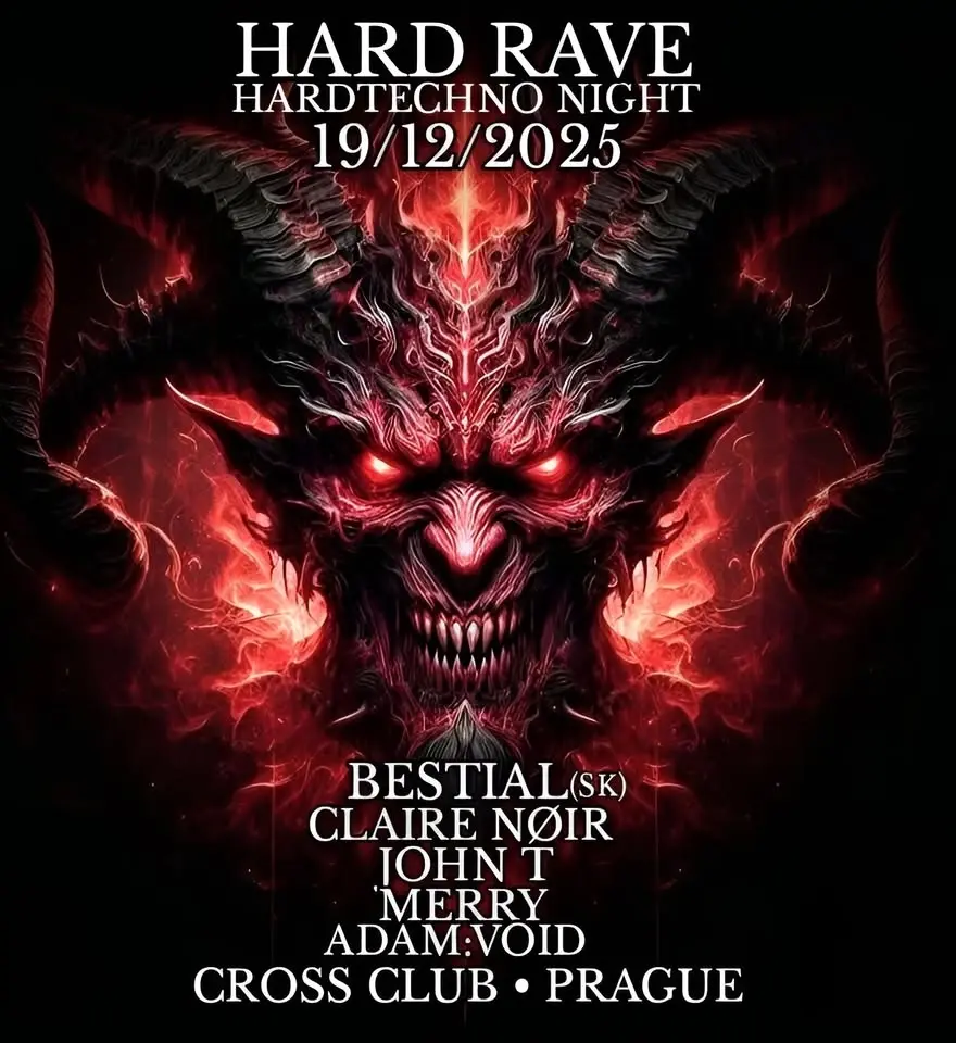 HARD RAVE / Hard Techno Night / W Bestial, Claire Nøir, John T, Adam Void, Merry